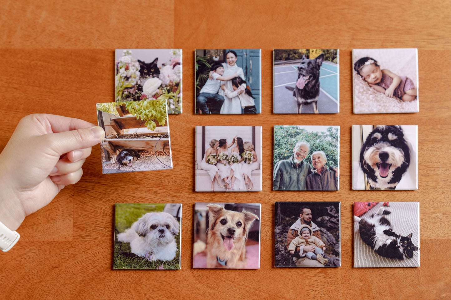 Custom Photo Magnets - Square