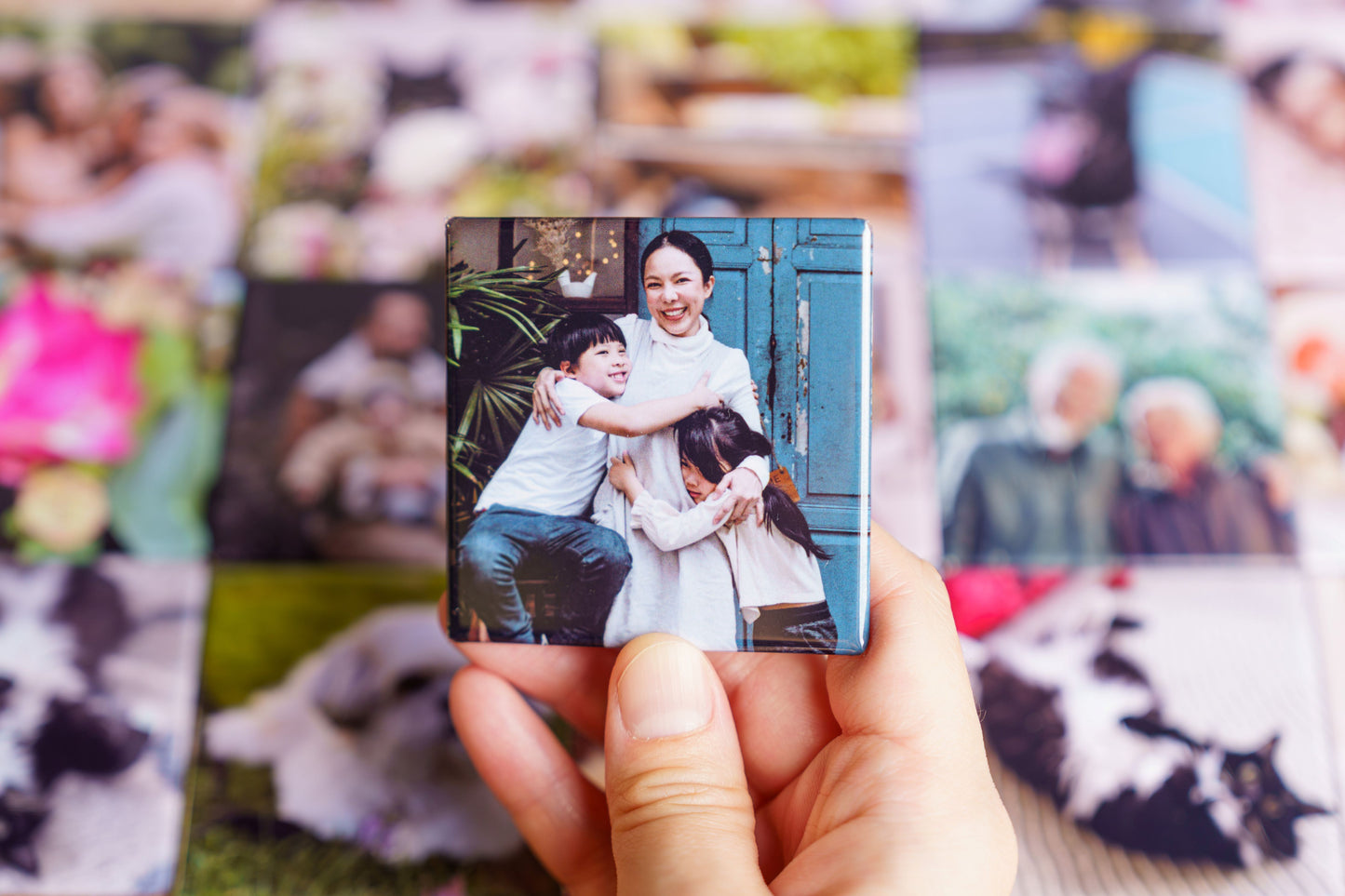 Custom Photo Magnets - Square
